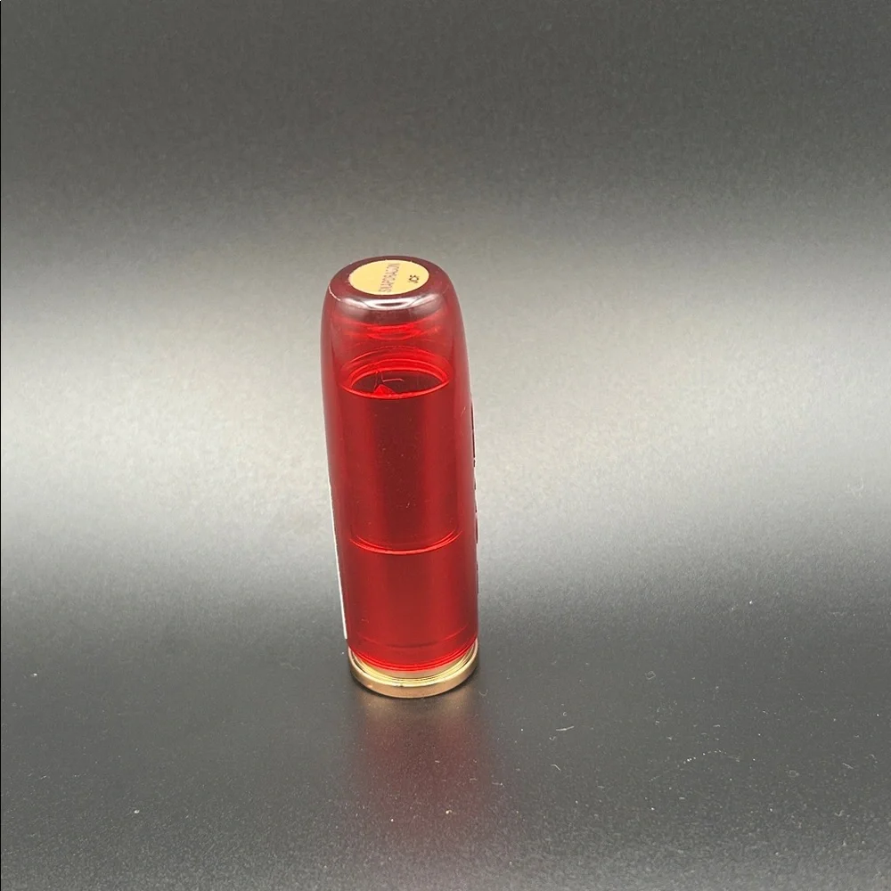 Red Lipstick in Transparent Red Case - Brand Flower